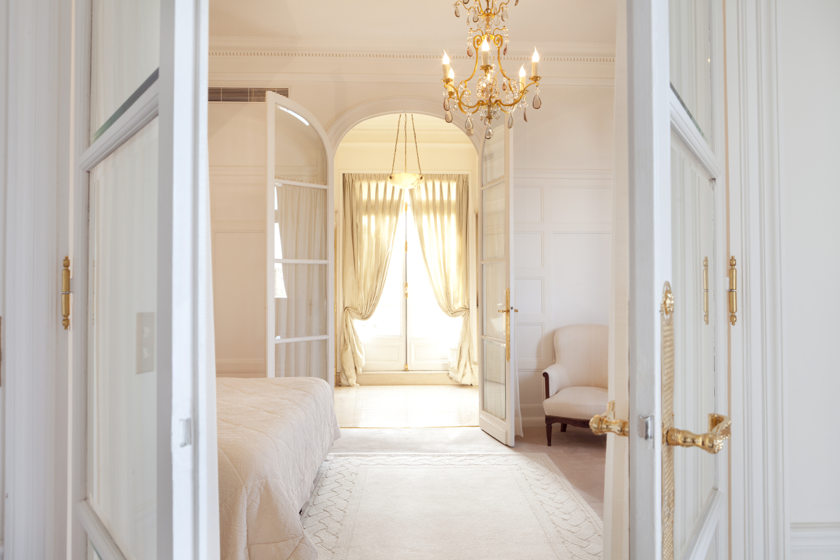 An ATE Contract project, interior dressed in fabric